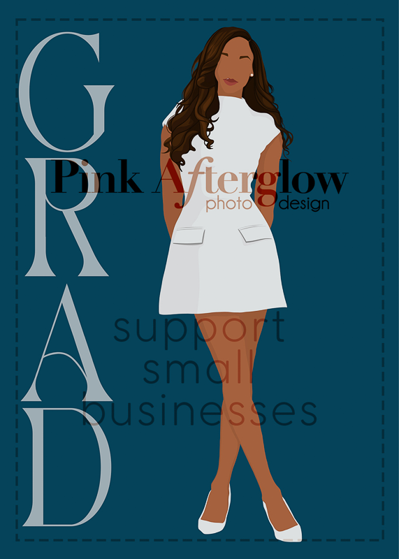 Graduation Card - Standing Marine